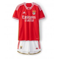Billiga Benfica Barnkläder Hemma fotbollskläder till baby 2023-24 Kortärmad (+ Korta byxor)